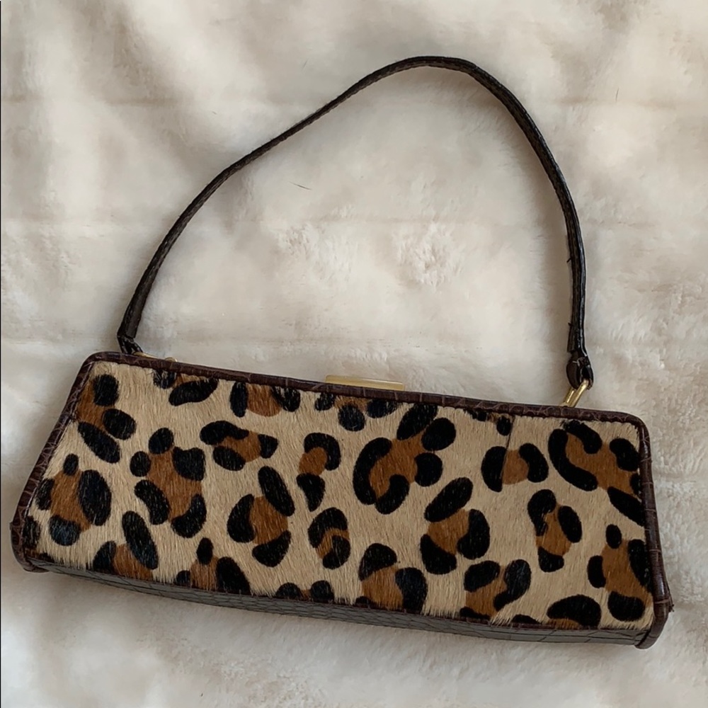 Animal print handbag